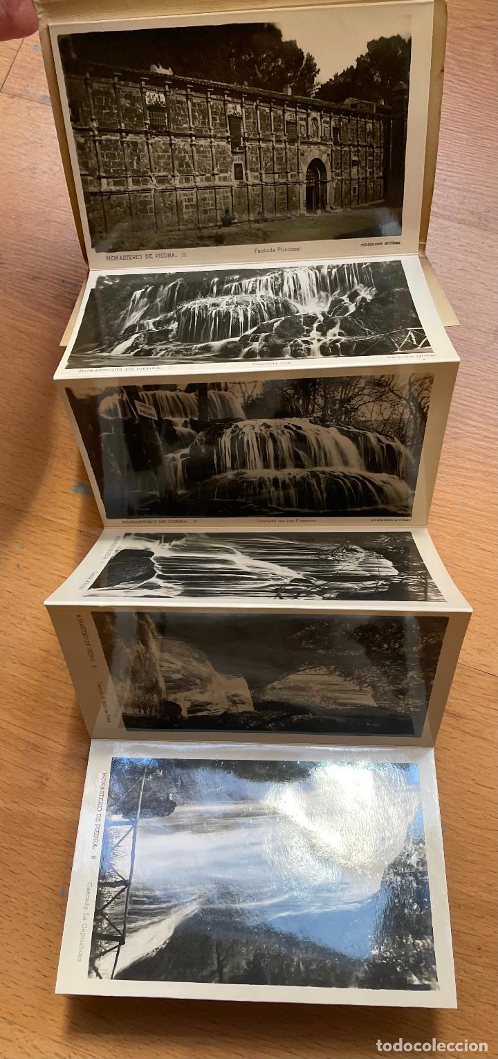 Postales: MONASTERIO DE PIEDRA, Recuerdo, 10 Postales - Foto 4