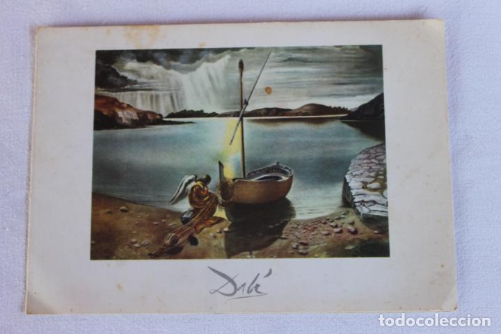 Postales: POSTAL DALI ANGEL Y BARCA, EDICION MILAN 1958