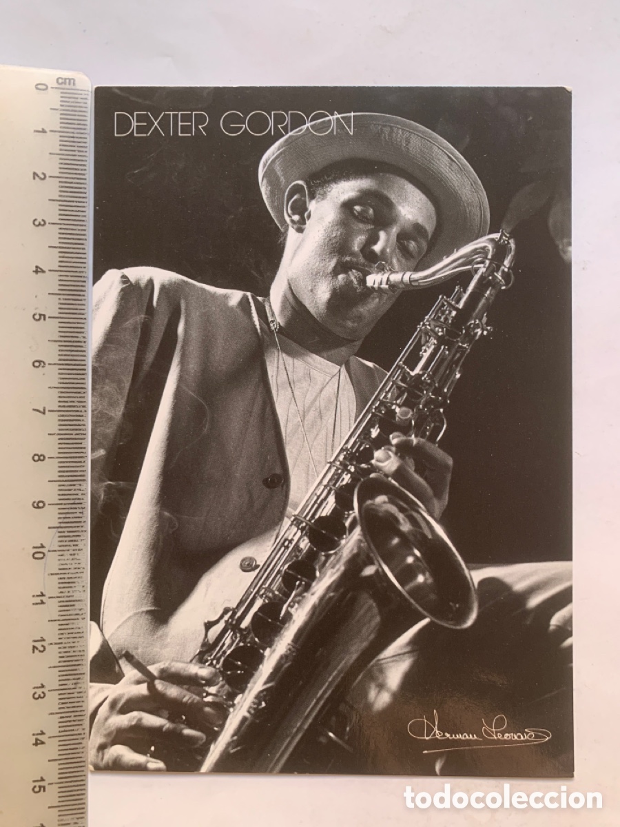Postales: POSTAL. DEXTER GORDON. GALLERY CARD. - Foto 1