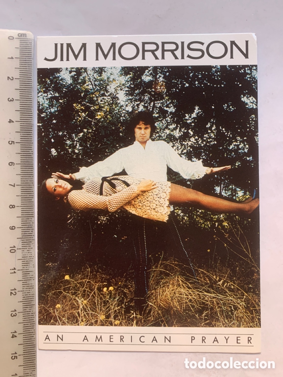 Postales: POSTAL. JIM MORRISON AN AMERICAN PRAYER. - Foto 1
