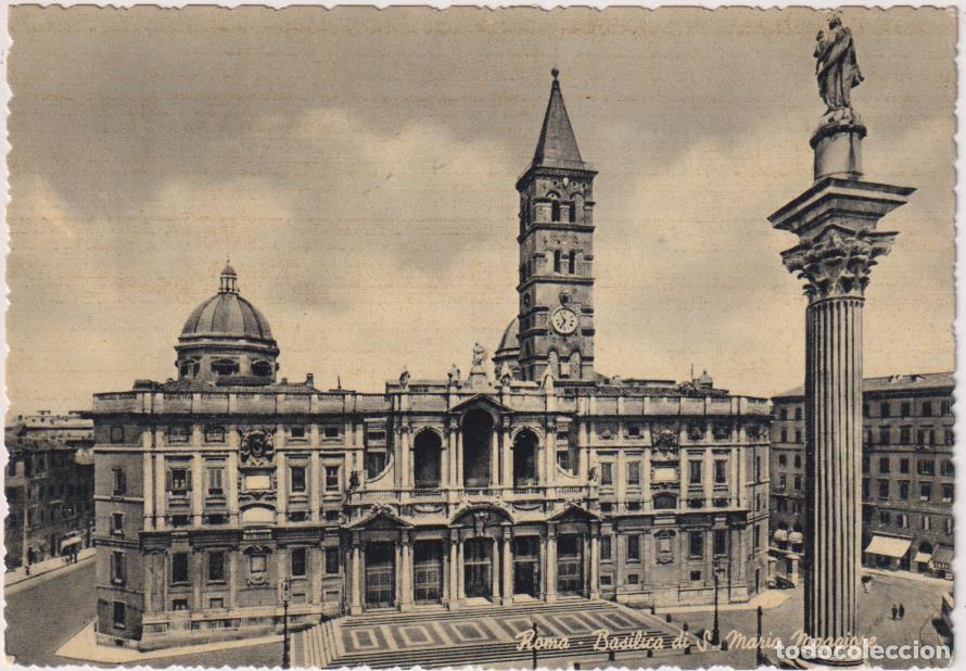 Postales: Roma. Iglesia de Santa mar&iacute;a mayor - Foto 1