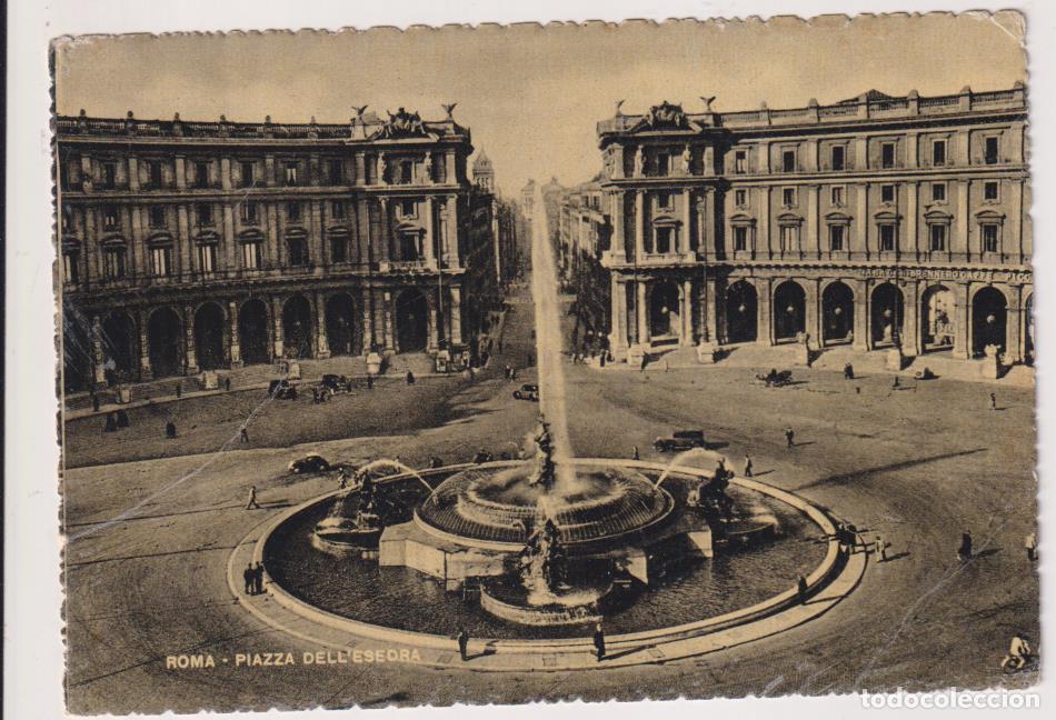 Postales: Roma. Plaza de la Esedra - Foto 1