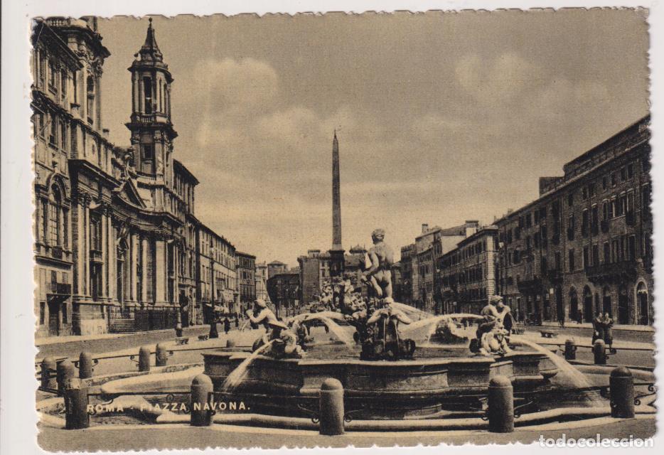 Postales: Postal de Roma. Piazza Navona - Foto 1
