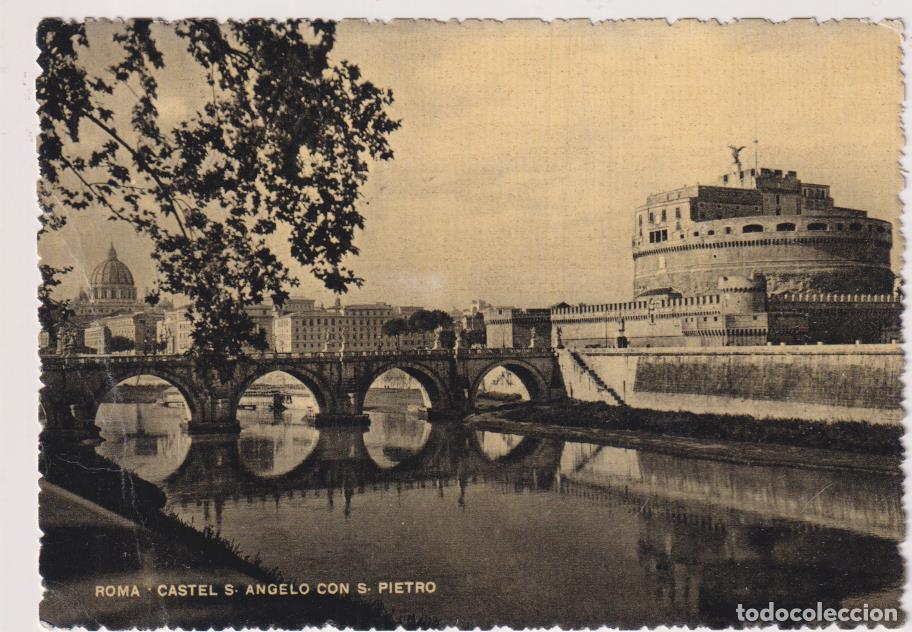 Postales: Roma. Castel S. Angelo con S. Pietro - Foto 1