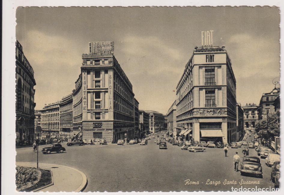 Postales: Roma. Plaza de Santa Susana - Foto 1