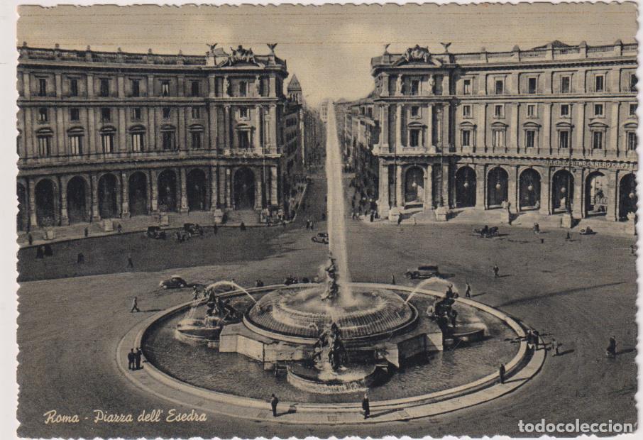 Postales: Roma. Plaza de la Esedra - Foto 1