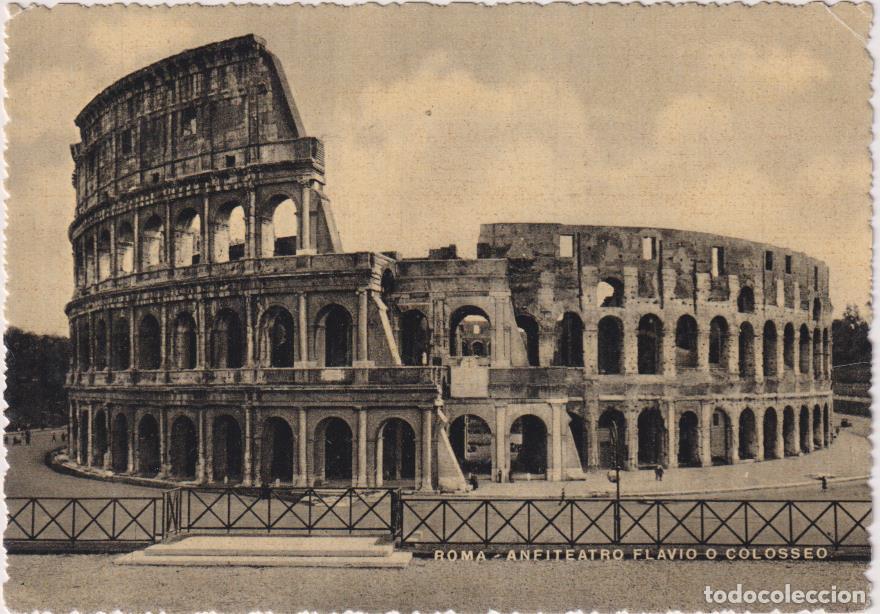 Postales: Postal de Roma. Coliseo - Foto 1