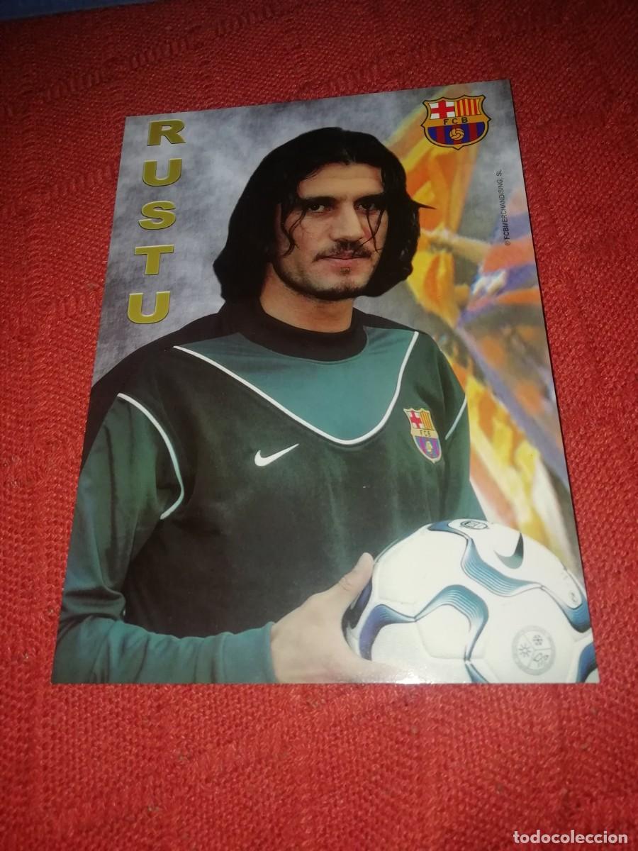 Postales: Postal de Rustu F. C. Barcelona - Foto 1