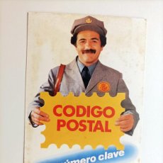 Postales: POSTAL PUBLICITARIA DE CORREOS - CODIGO POSTAL, UN NUMERO CLAVE