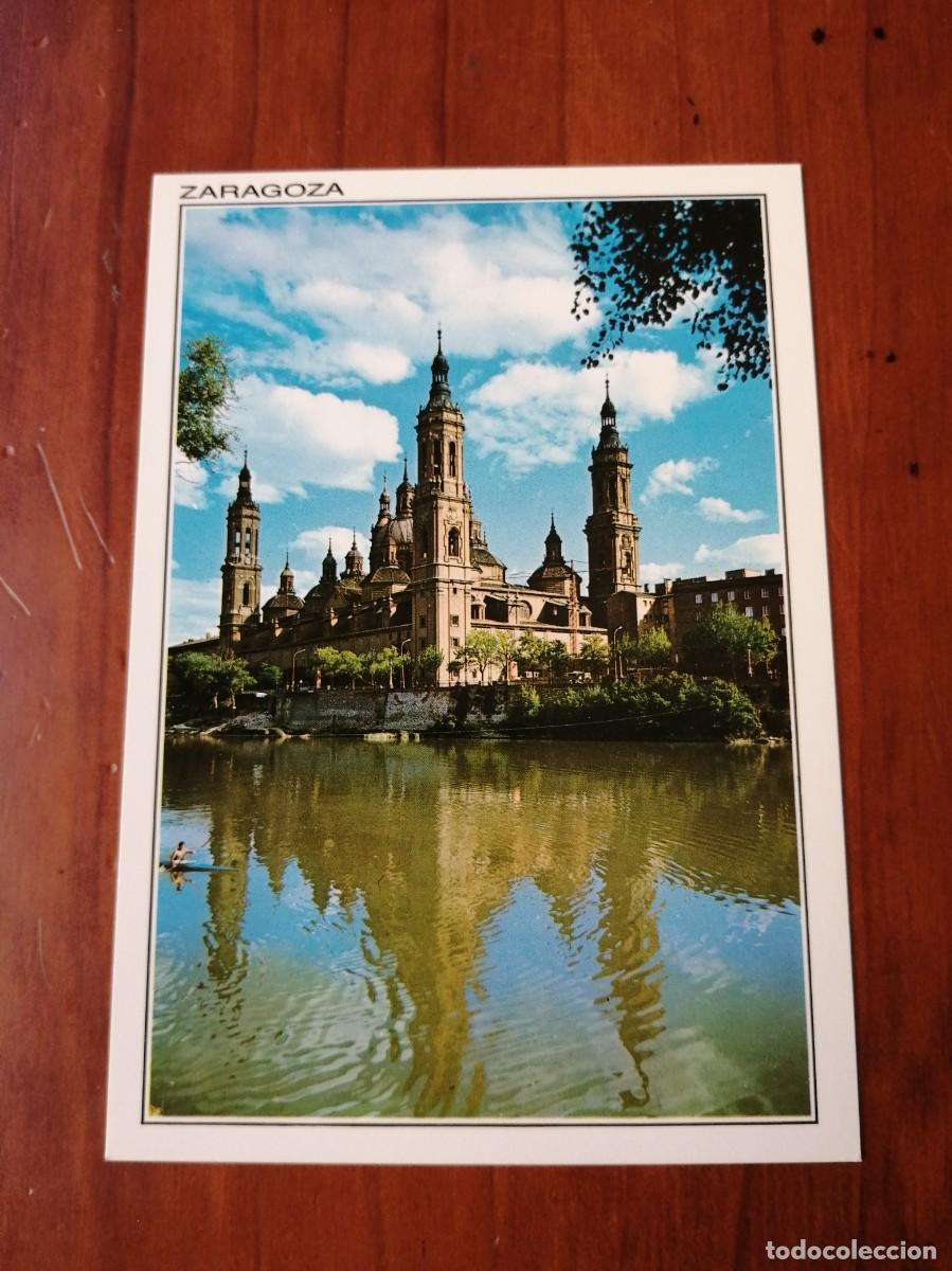 Postales: POSTAL ZARAGOZA EL PILAR Y RIO EBRO - Foto 1