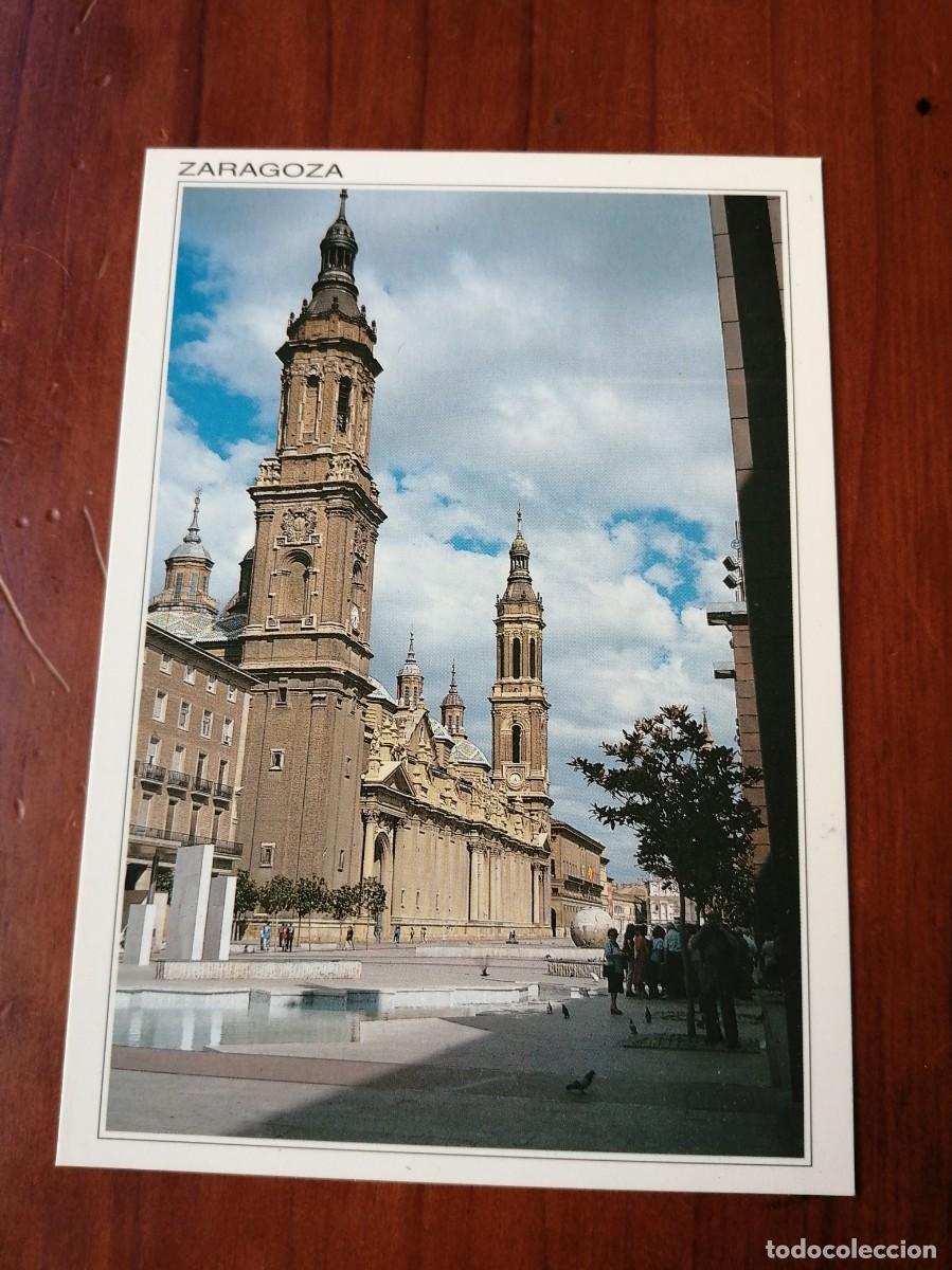 Postales: POSTAL ZARAGOZA PLAZA DEL PILAR - Foto 1