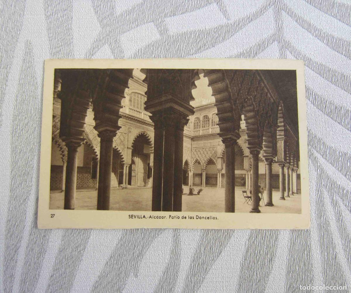 Postales: POSTAL ANTIGUA SEVILLA ALCAZAR - Foto 1
