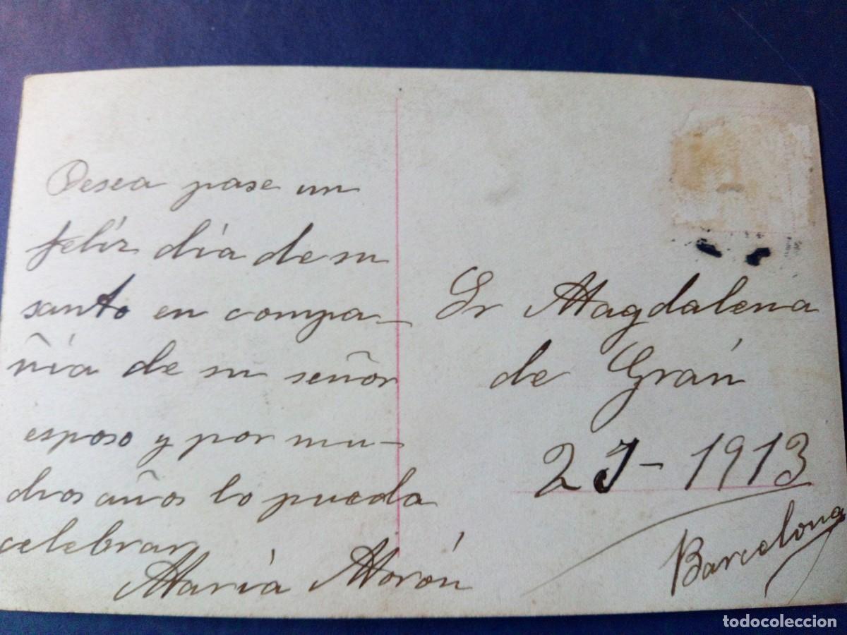 Postales: ANTIGUA POSTAL, CIRCULADA 1913 - Foto 2