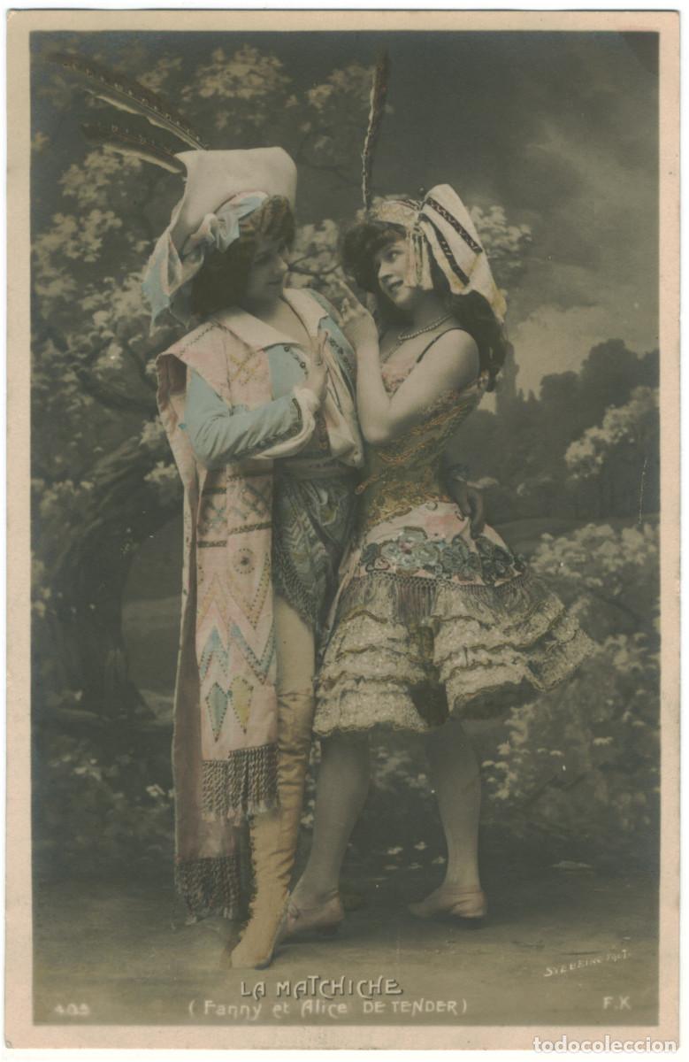 Postales: Fanny & Alice de Tender in La Mattchiche (Baile)_FK; 405. Photo Stebbing