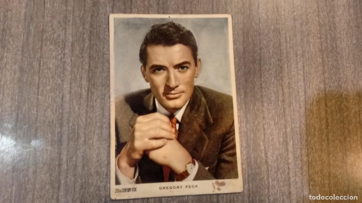 Postales: POSTAL CROMOCART - GREGORY PECK - - Foto 1