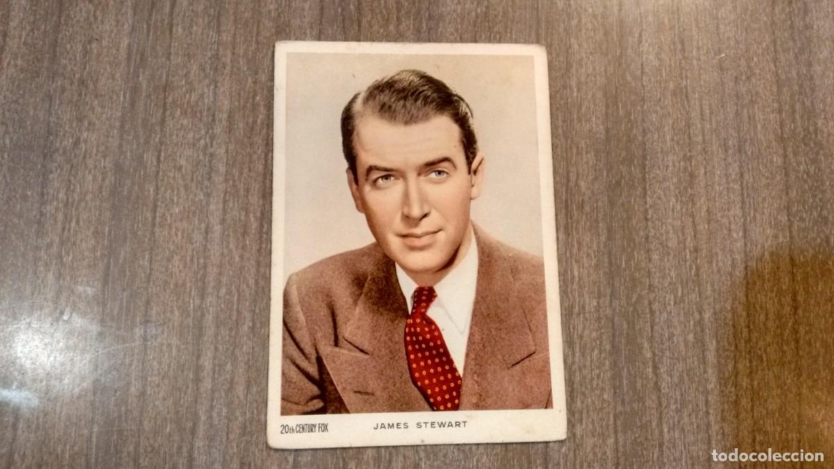 Postales: POSTAL CROMOCART - JAMES STEWART - - Foto 1