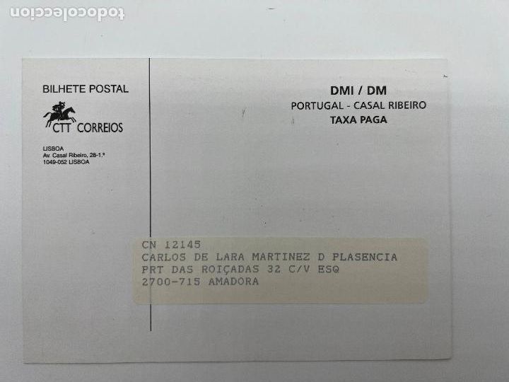 Postales: BILHETE POSTAL CTT CORREIOS. LISBOA - Foto 1