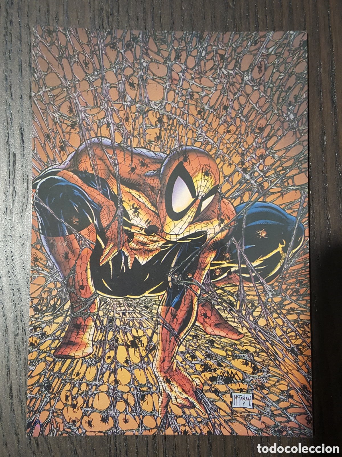 Postales: Postal Spider-man (Spiderman) - Todd McFarlane - Foto 1