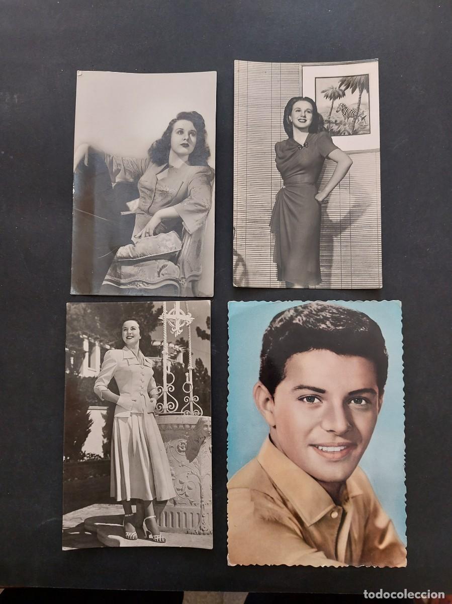 Postales: Postales de Diana Durbin y de Frank Avalon - Foto 1