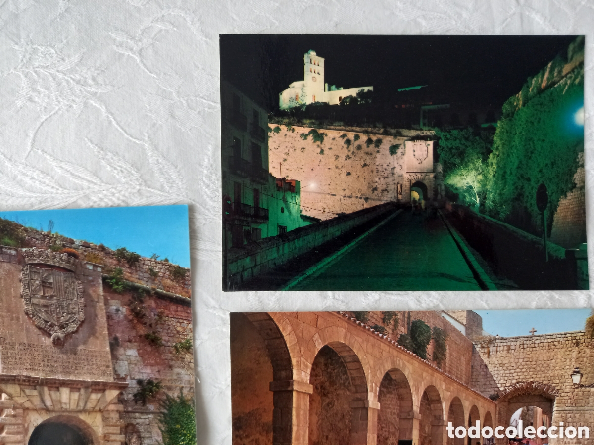 Postales: Lote 8 postales Ibiza sin circular - Foto 4