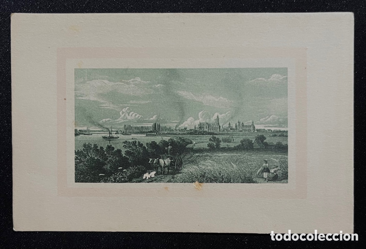 Postales: POSTAL: VISTA CON PALACIOS. CIRCULADA EN 1921 - Foto 1