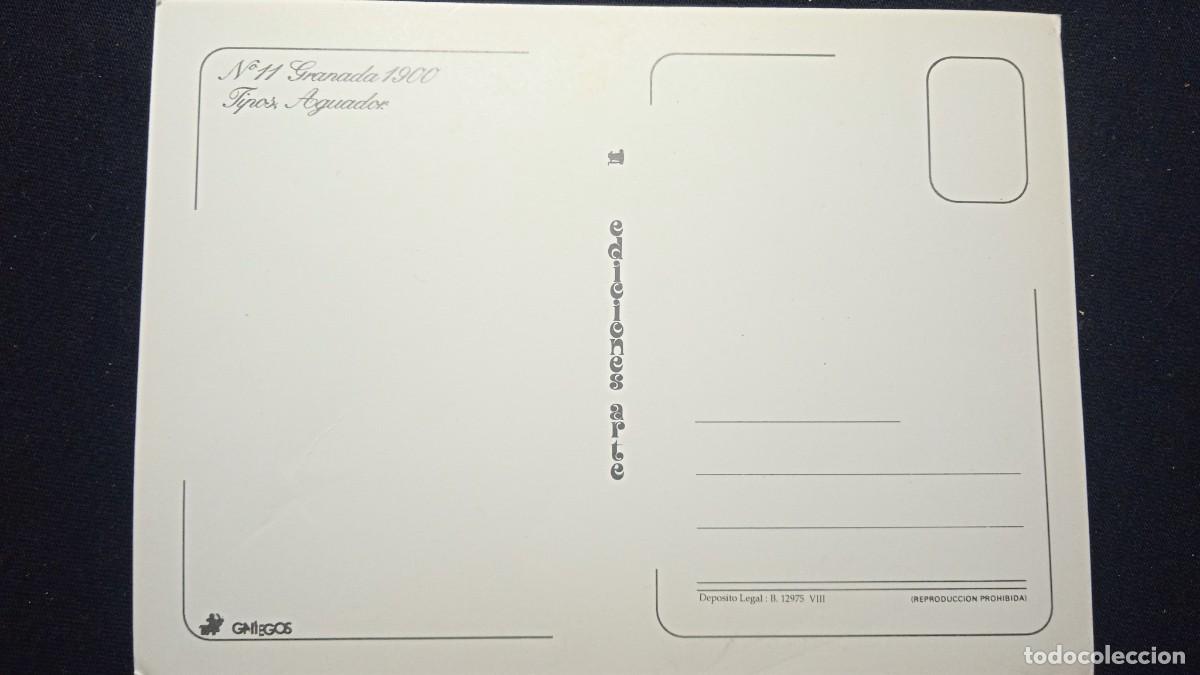 Postales: Antigua postal Granada 1900. - Foto 2
