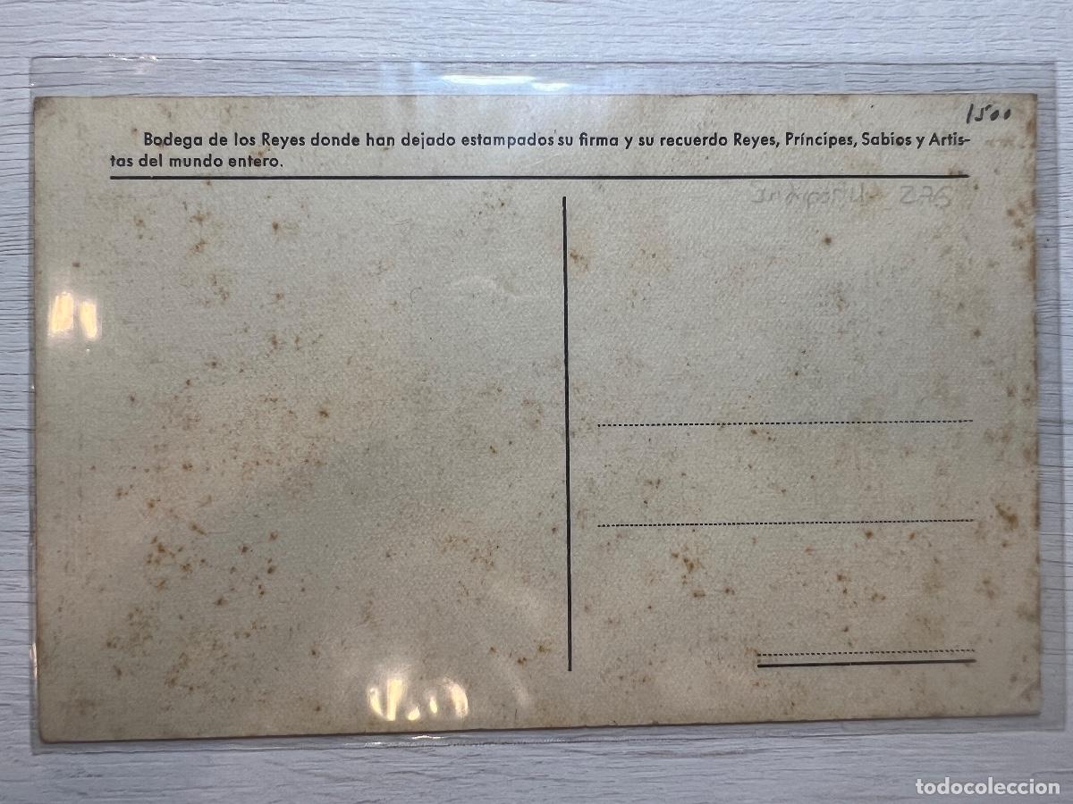 Postales: POSTAL. BODEGAS GONZALEZ BYASS. JEREZ. BODEGA DE LOS REYES - Foto 2