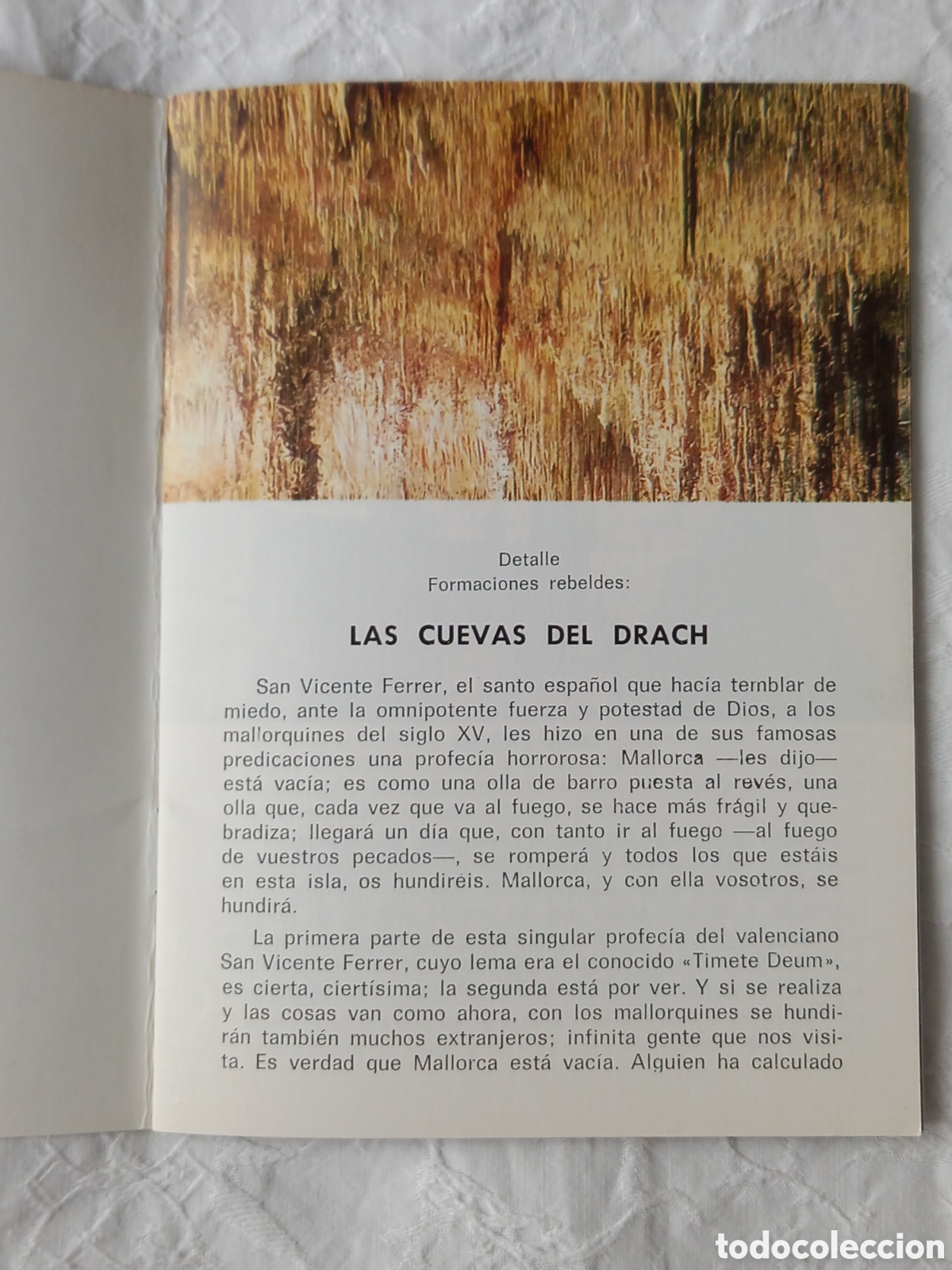 Postales: Las Cuevas del Drach de Luis Ripoll y postal de Mallorca - Foto 3