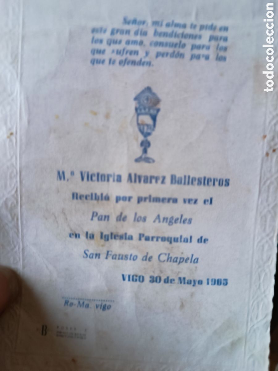Postales: Lote de recordatorios de comuni&oacute;n - Foto 2