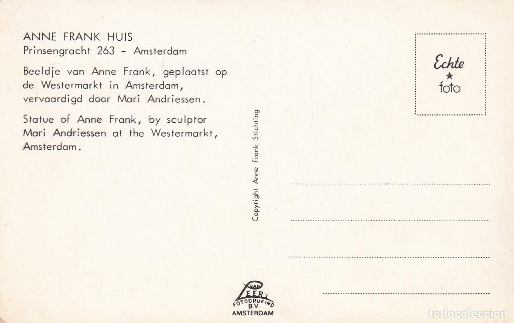 Postales: Anne Frank Huis - Postal - Foto 2