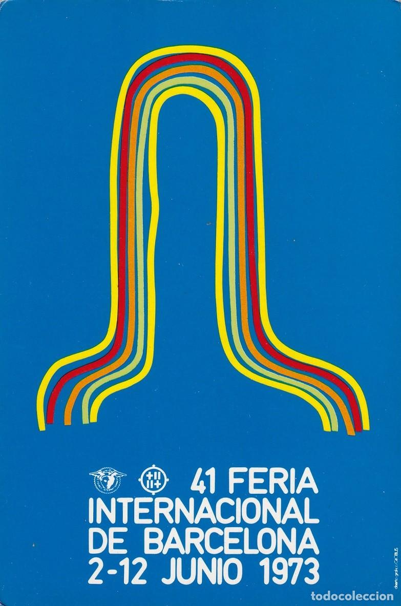 Postales: 41 Feria Internacional de Barcelona 2-12 Junio 1973 - Foto 1