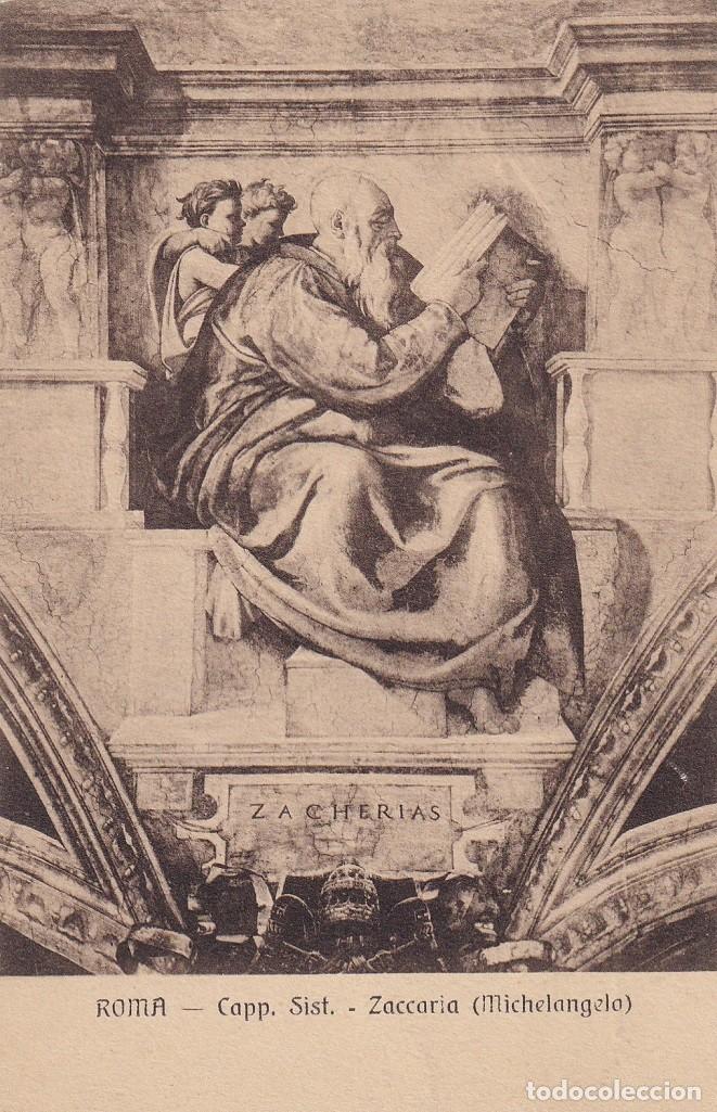 Postales: Roma - Capp. Sist. &middot; Zaccaria (Michelangelo) - Foto 1