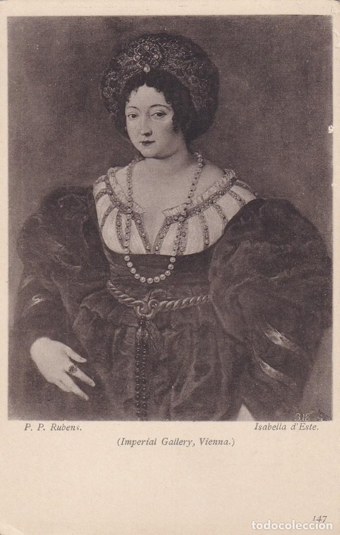Postales: P.P. Rubens - Isabella d Este / Imperial Gallery, Vienna - Foto 1