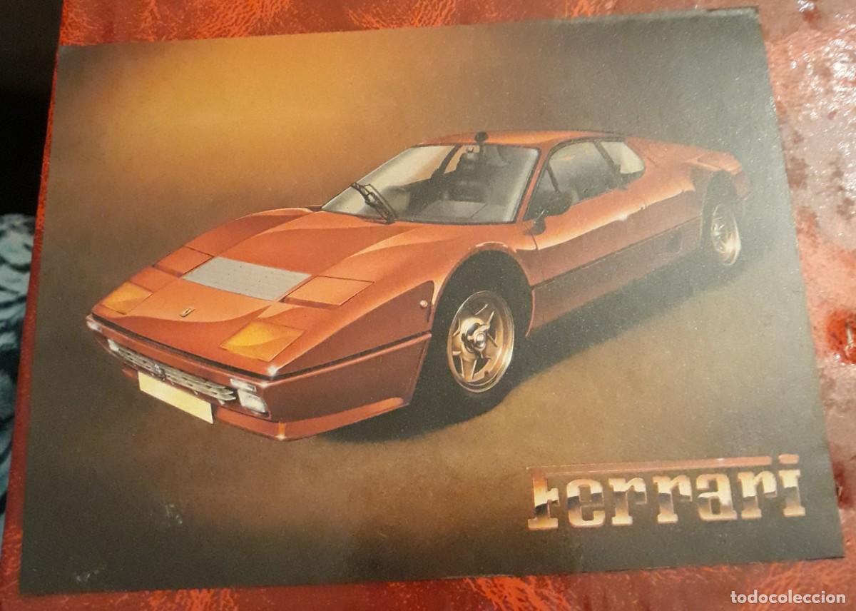 Postales: -83437 POSTAL COCHE FERRARI, ATHENA INTERNATIONAL, N&deg; 9340, SIN CIRCULAR