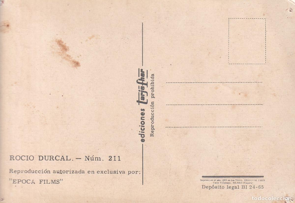 Postales: ROCIO DURCAL N&ordm; 211 - Foto 2