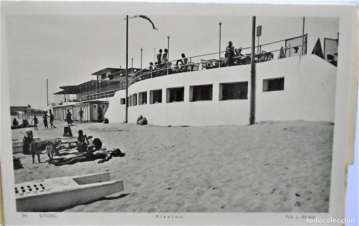 Postales: LOTE DE POSTALES DE SITGES. - Foto 4