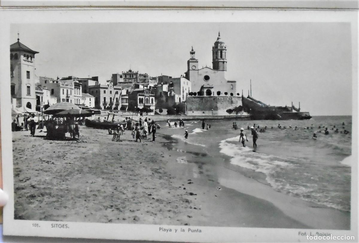 Postales: LOTE DE POSTALES DE SITGES. - Foto 7