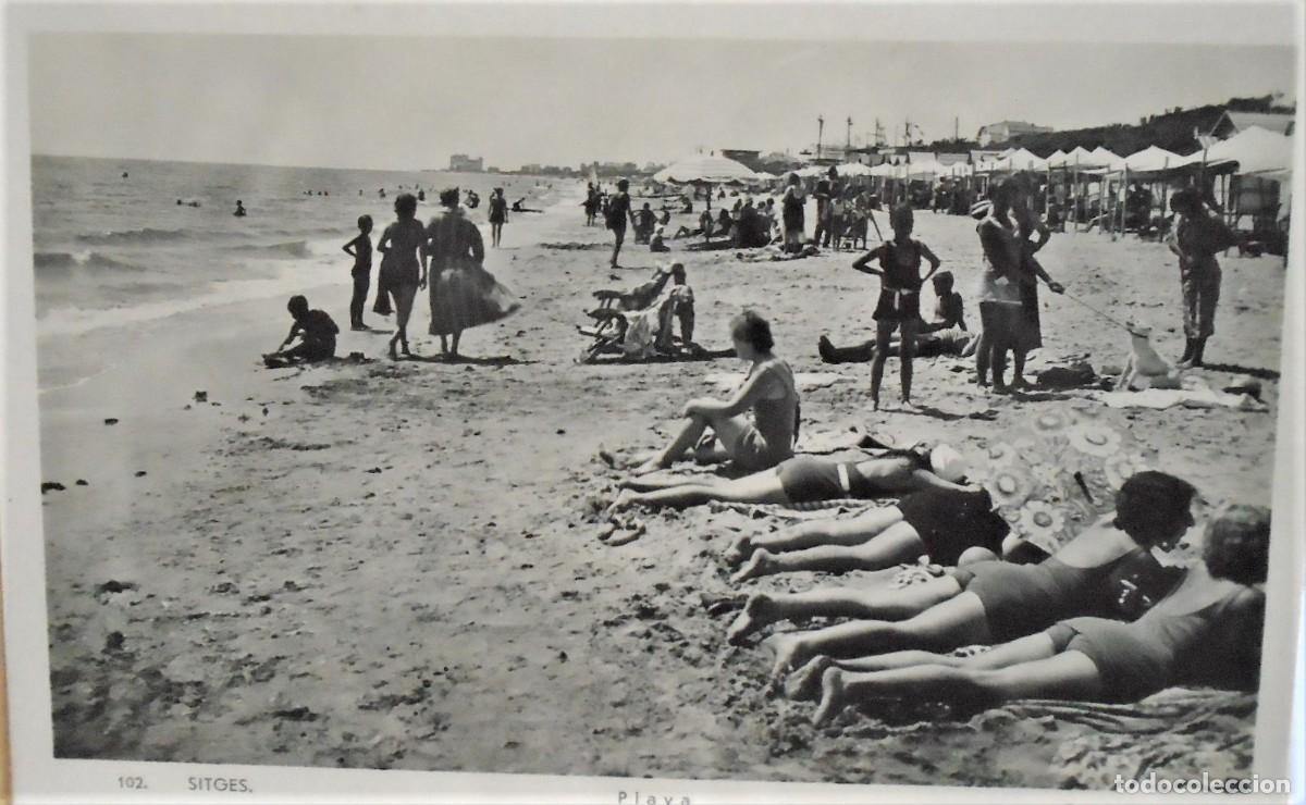 Postales: LOTE DE POSTALES DE SITGES. - Foto 8