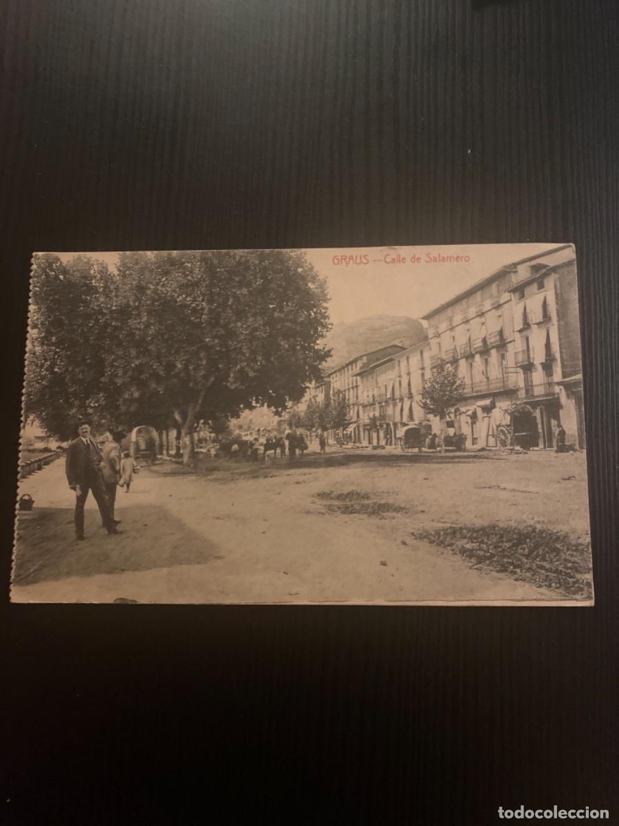Postales: 9 - Postal antigua Graus Calle de Salamero - Foto 1