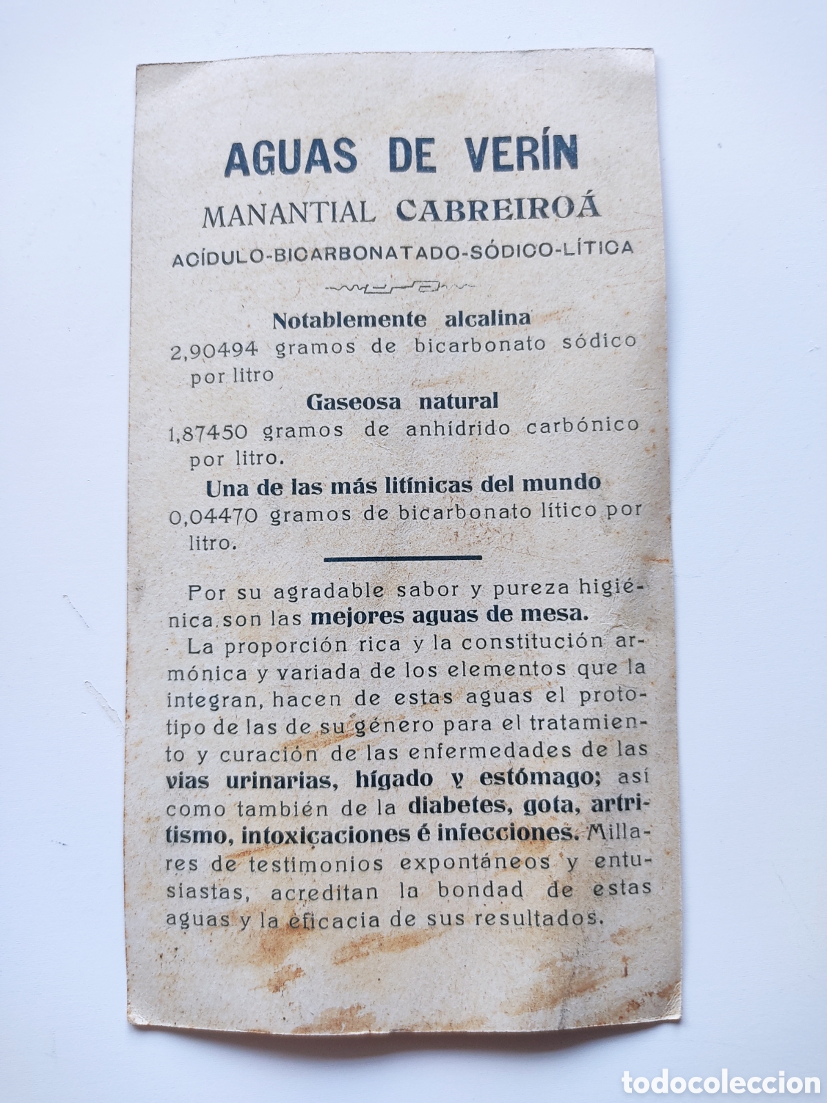 Postales: aguas de verin - Foto 2