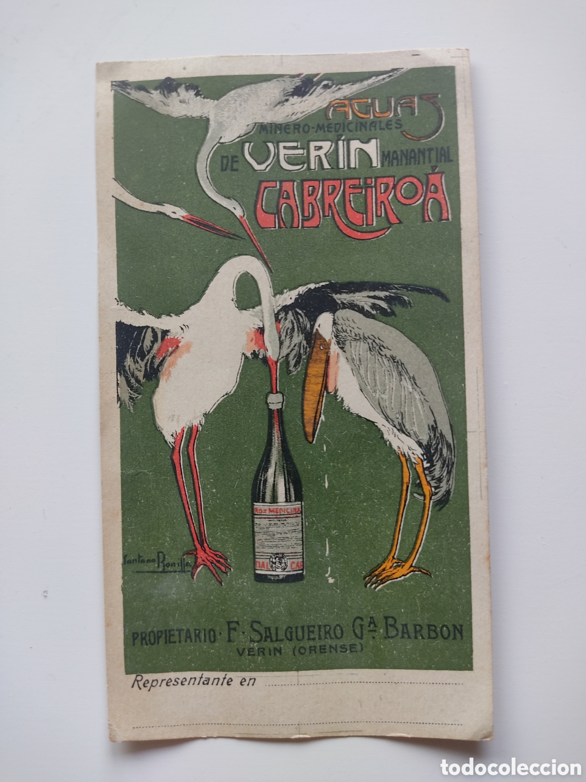 Postales: aguas de verin - Foto 1