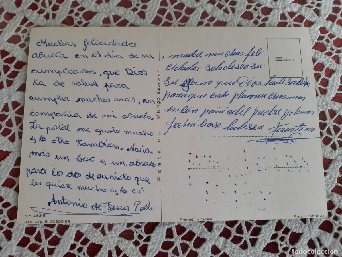 Postales: Rosa roja con gotas de agua - Foto 2
