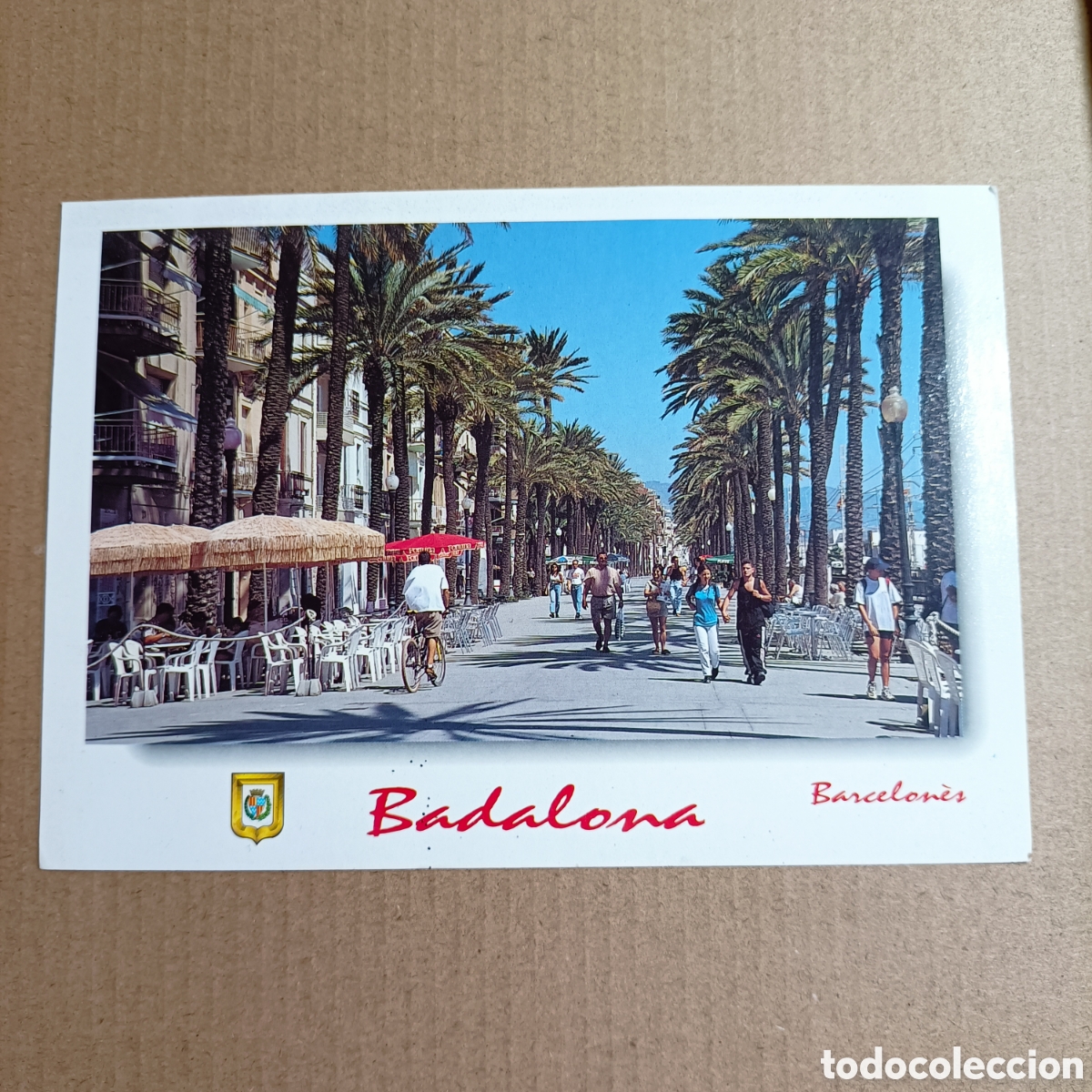 Postales: Postal. Badalona - Barcelon&eacute;s / La Rambla - Foto 1