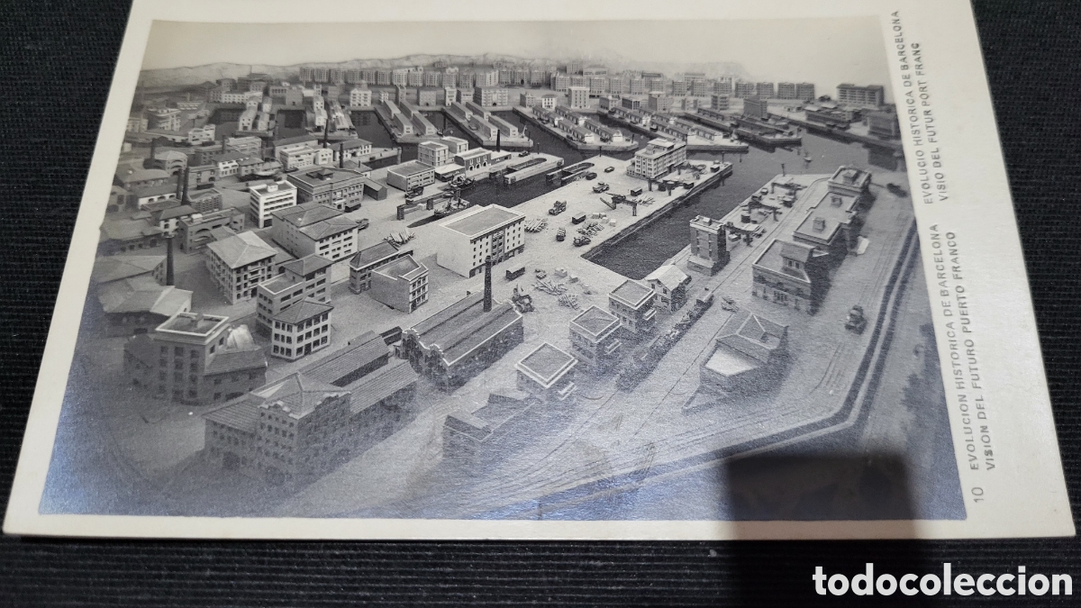 Postales: Tarjeta Postal Barcelona Diorama - Foto 1