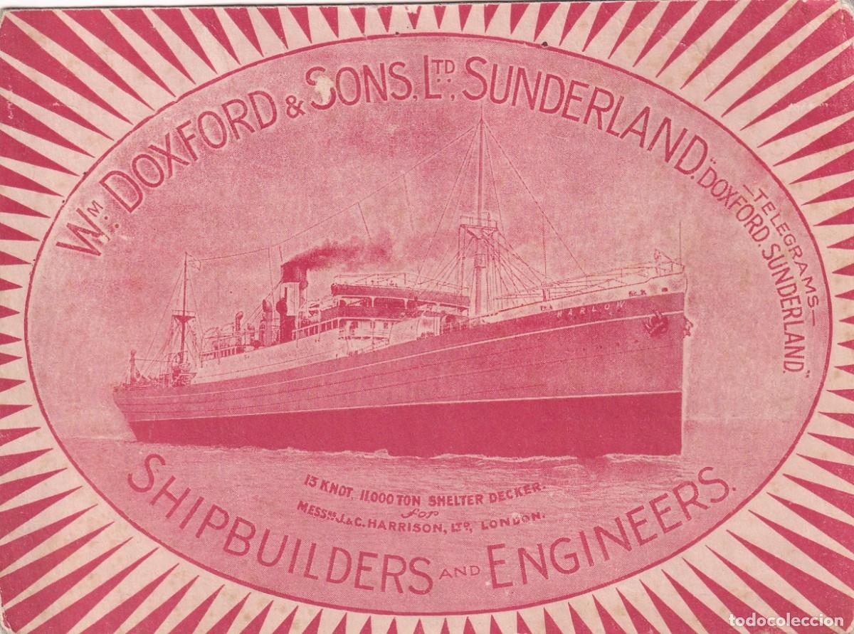 Postales: Shipbuilders and engineers - Wm. Doxford & Sons Ltd. Sunderland