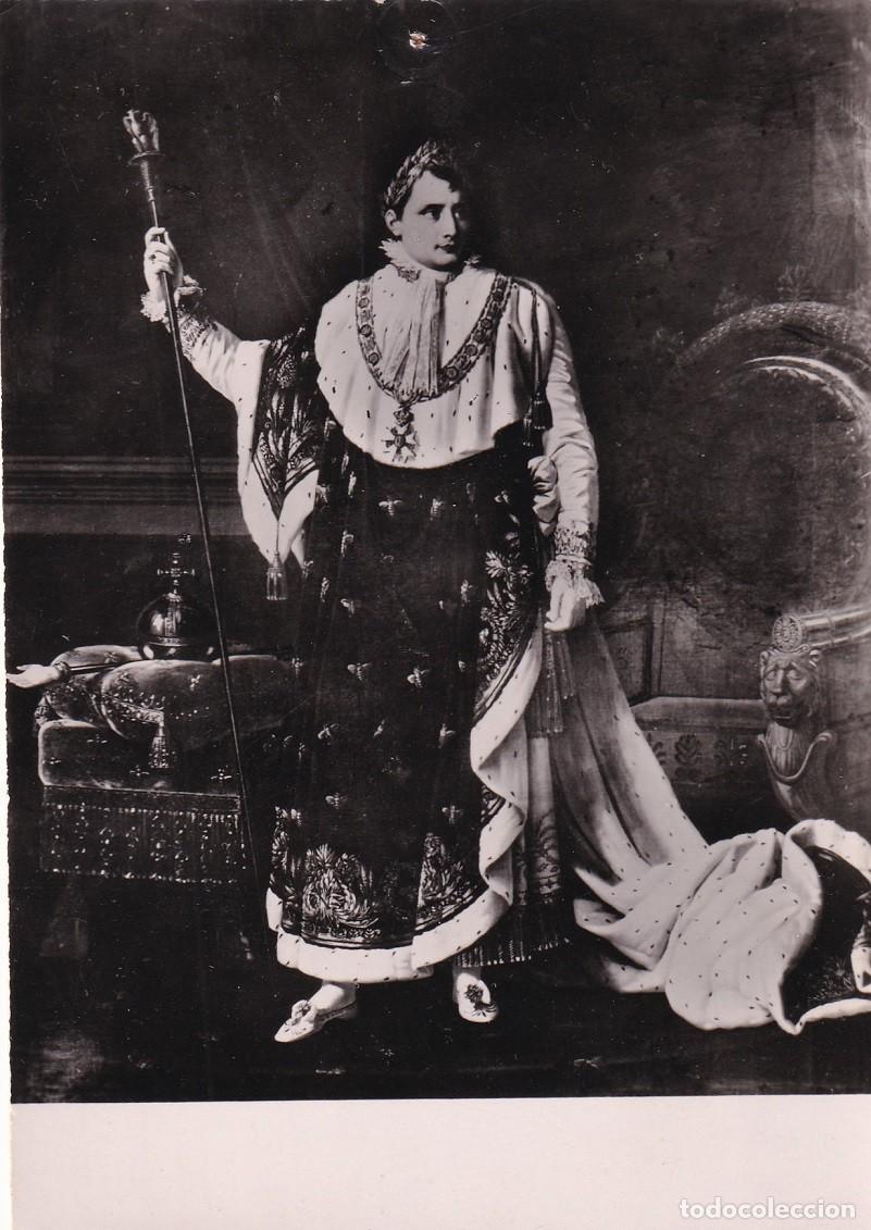 Cartoline: R. Lef&egrave;vre (1756-1830) - Napol&eacute;on Ier en costume de Sacre / Mus&eacute;e de Versailles