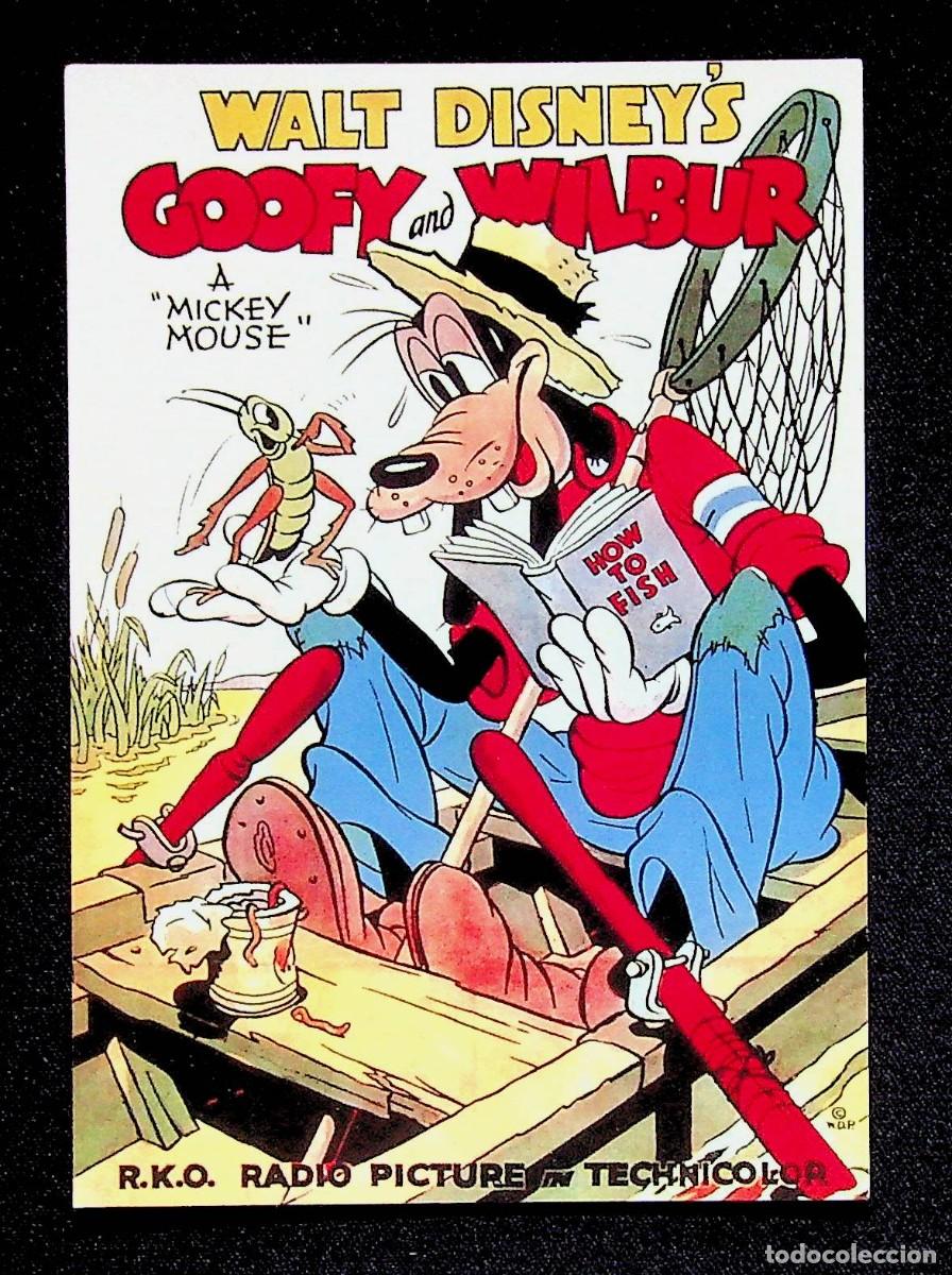 Postales: POSTAL. A. 31 MICKEY MOUSE. GOOFY AND WILBUR. SONISMERCHANDISING.COM