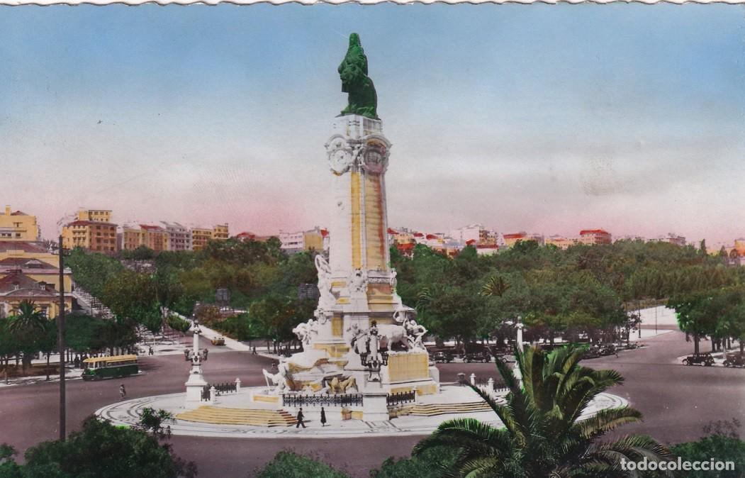 Postales: 120 Lisboa - Pra&ccedil;a do Marqu&eacute;s de Pombal - Foto 1