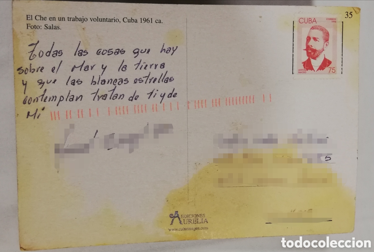 Postales: ANTIGUA POSTAL / OLD POSTCARD: ERNESTO CHE GUEVARA 1961 - Foto 2