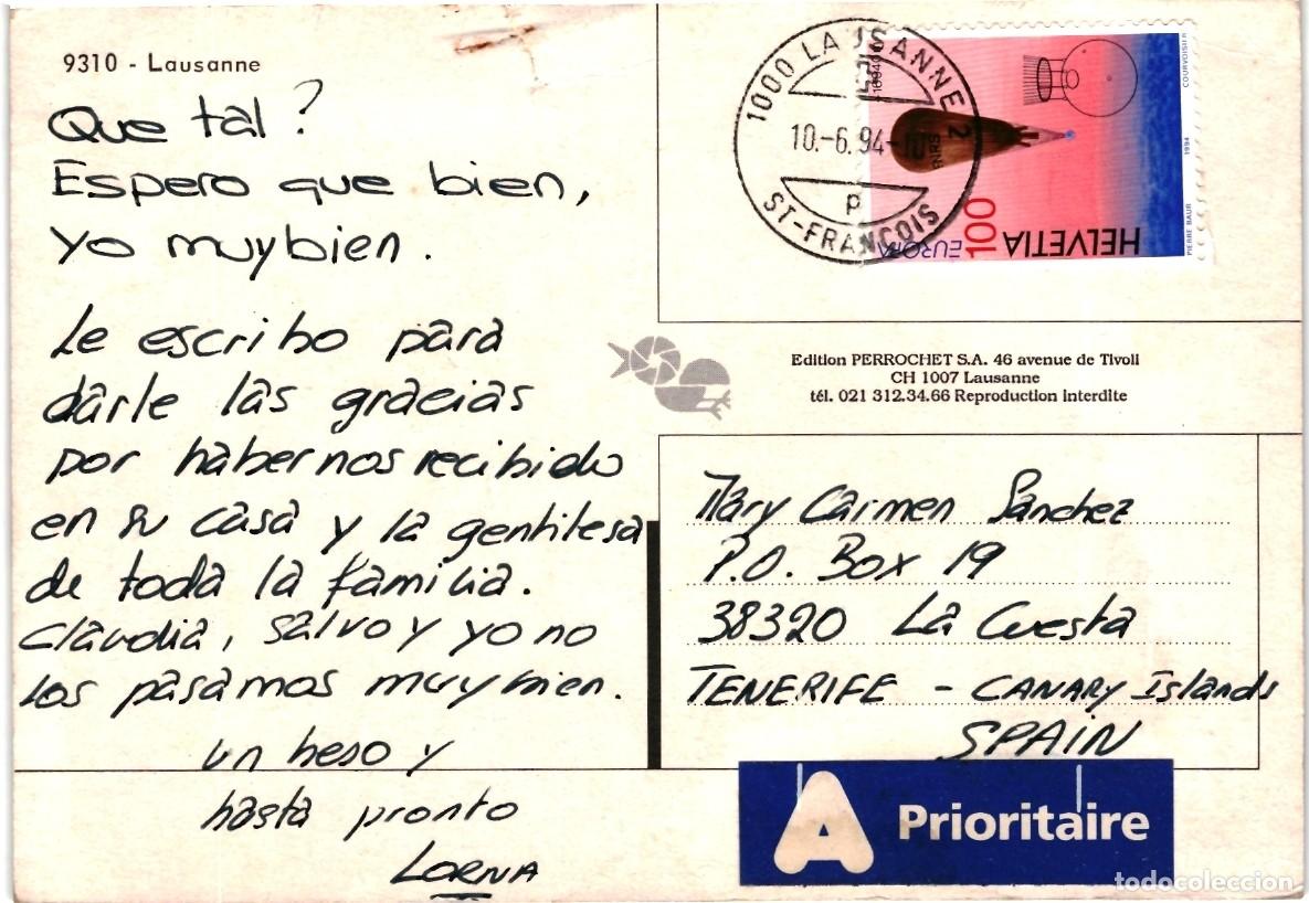 Postales: LAUSANNE - OUCHY - 9310 - (2596) - Foto 2